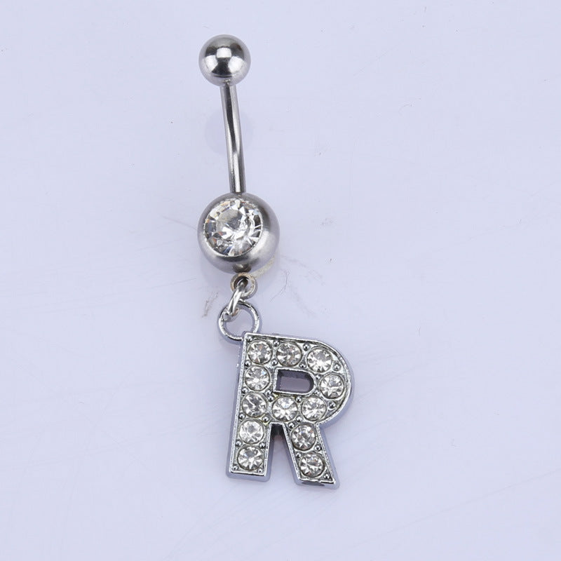 Hypoallergenic Body Piercing Navel Ring Jewelry A-Z