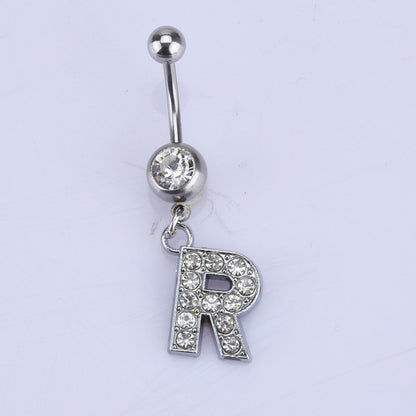 Hypoallergenic Body Piercing Navel Ring Jewelry A-Z