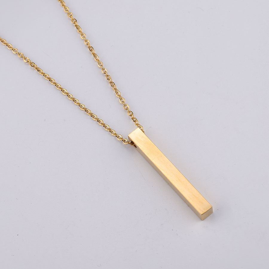 Stainless Steel Necklace with Creative Pendant