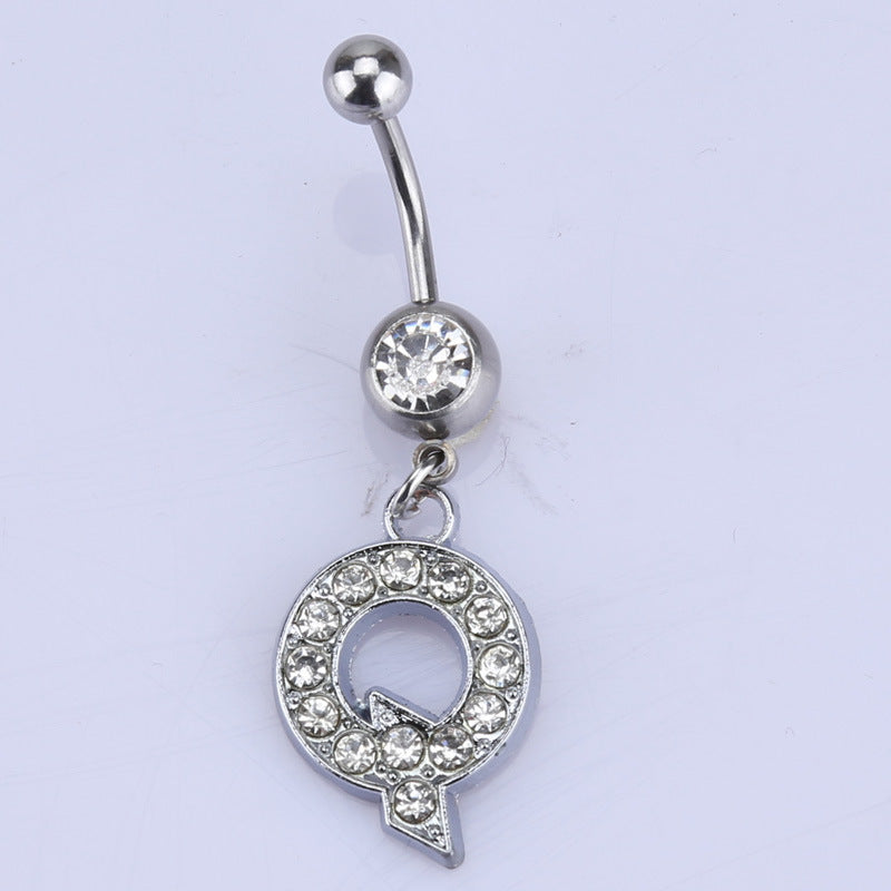 Hypoallergenic Body Piercing Navel Ring Jewelry A-Z
