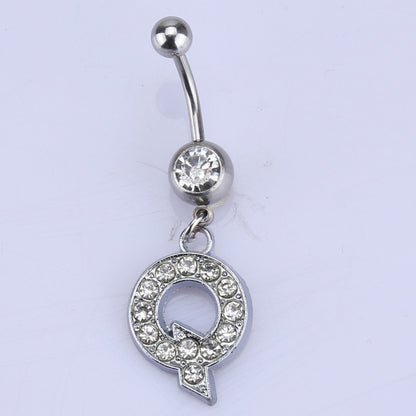 Hypoallergenic Body Piercing Navel Ring Jewelry A-Z