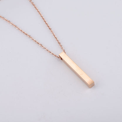 Stainless Steel Necklace with Creative Pendant
