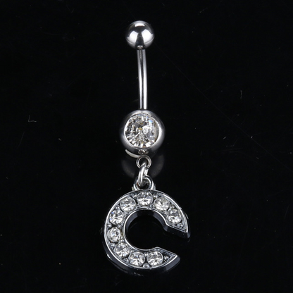 Hypoallergenic Body Piercing Navel Ring Jewelry A-Z