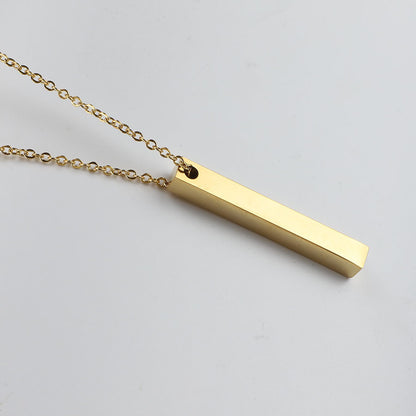 Stainless Steel Necklace with Creative Pendant