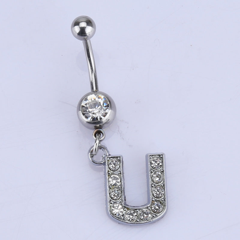 Hypoallergenic Body Piercing Navel Ring Jewelry A-Z