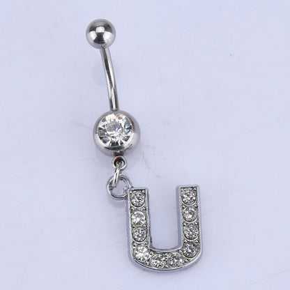 Hypoallergenic Body Piercing Navel Ring Jewelry A-Z