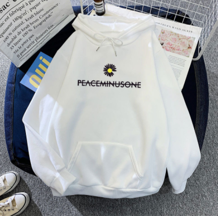 Thin Daisy Hooded Sweater for Women - Autumn/Winter