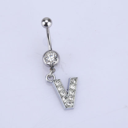 Hypoallergenic Body Piercing Navel Ring Jewelry A-Z