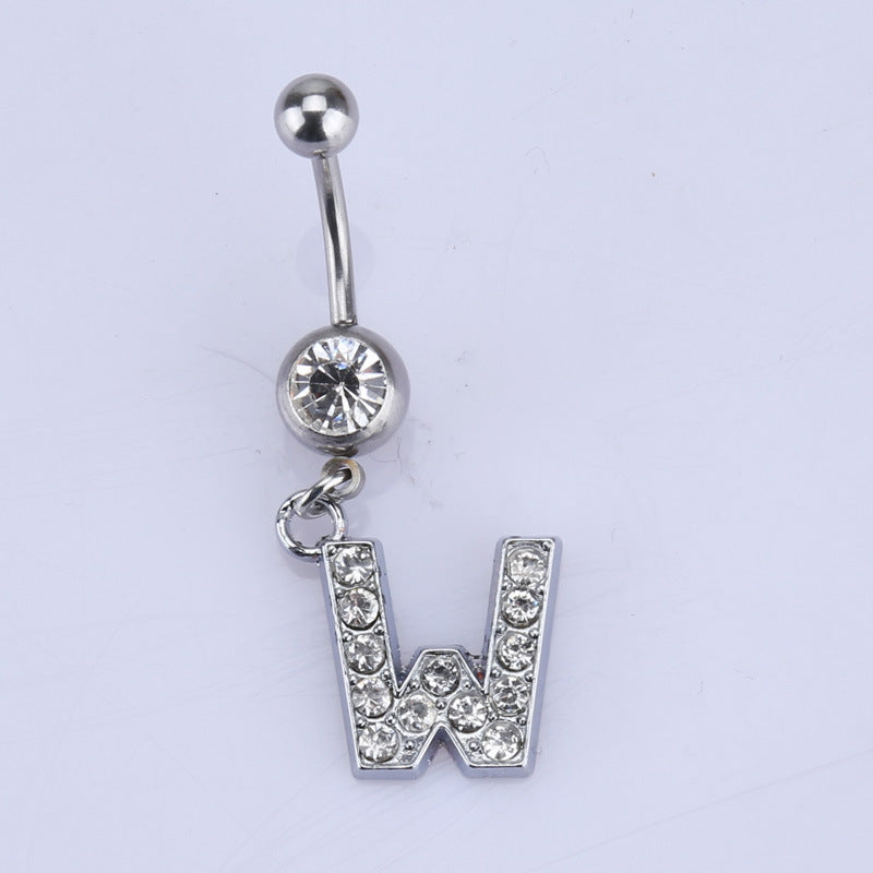 Hypoallergenic Body Piercing Navel Ring Jewelry A-Z