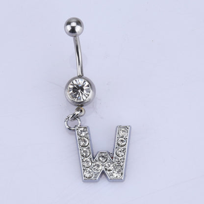 Hypoallergenic Body Piercing Navel Ring Jewelry A-Z