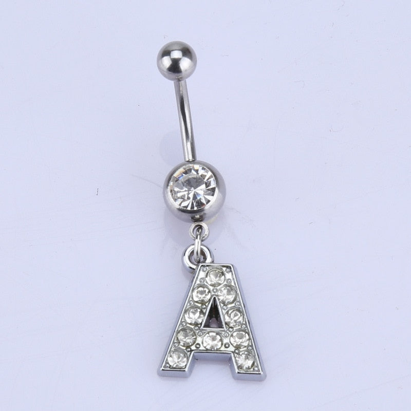 Hypoallergenic Body Piercing Navel Ring Jewelry A-Z