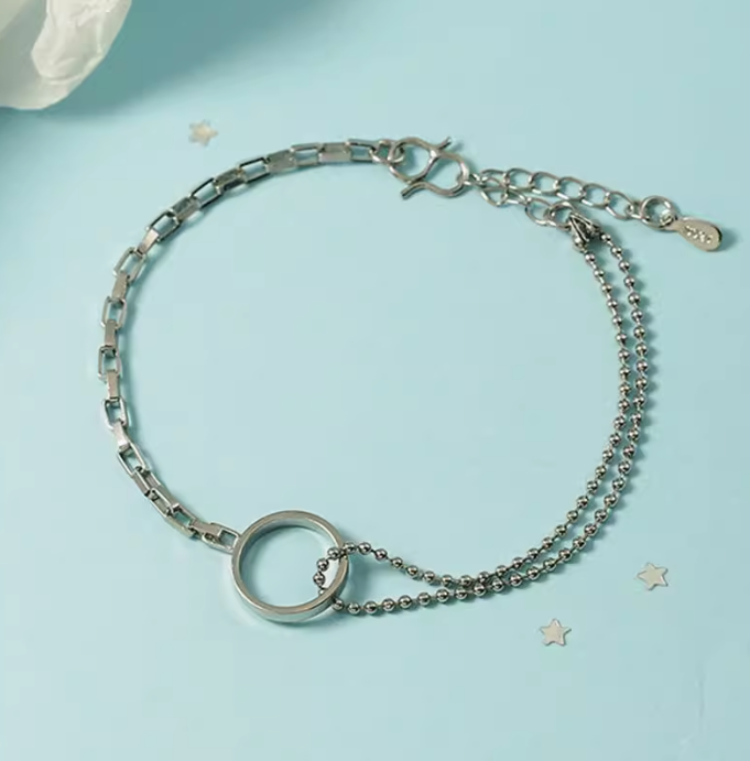 Infinite Love Bracelet in 925 Sterling Silver (One Piece)