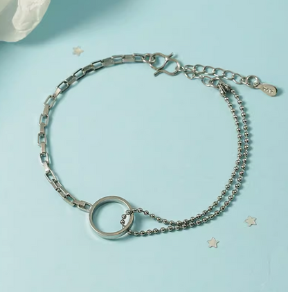 Infinite Love Bracelet in 925 Sterling Silver (One Piece)