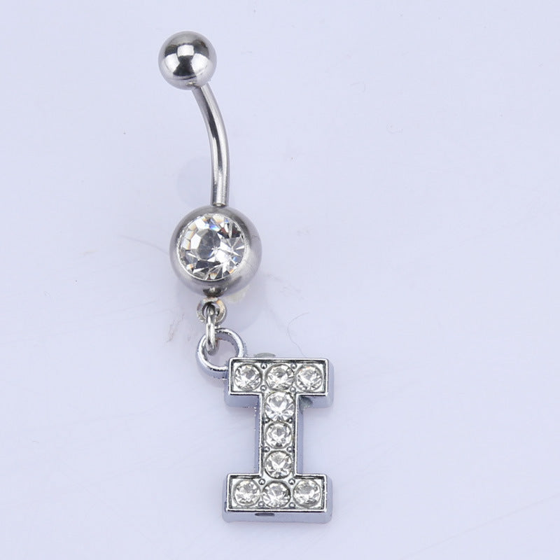 Hypoallergenic Body Piercing Navel Ring Jewelry A-Z
