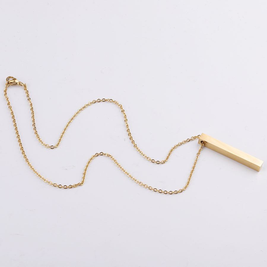 Stainless Steel Necklace with Creative Pendant