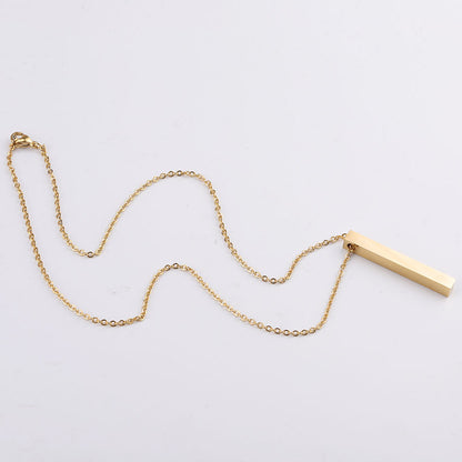 Stainless Steel Necklace with Creative Pendant