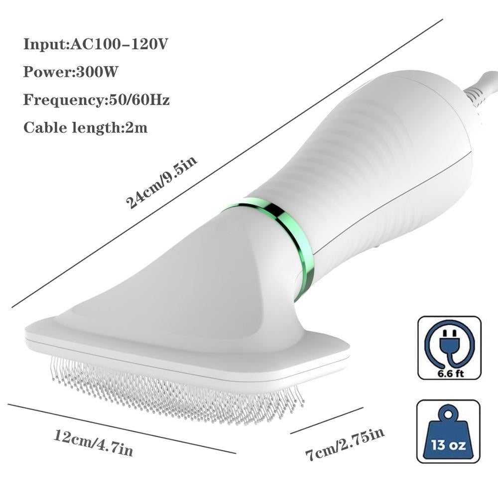 2-in-1 Pet Dryer Brush