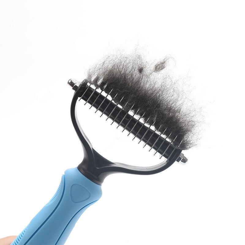 Pet Fur Knot Remover Comb – Dog Grooming Tool
