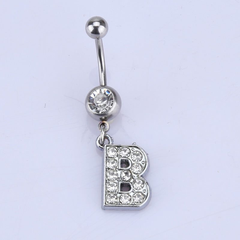 Hypoallergenic Body Piercing Navel Ring Jewelry A-Z
