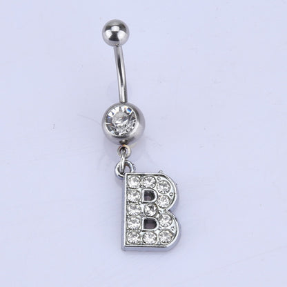 Hypoallergenic Body Piercing Navel Ring Jewelry A-Z
