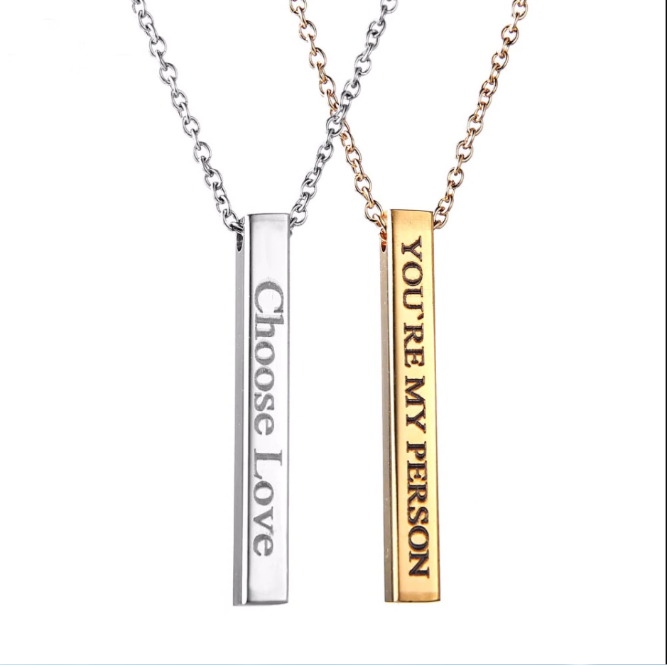 Stainless Steel Necklace with Creative Pendant