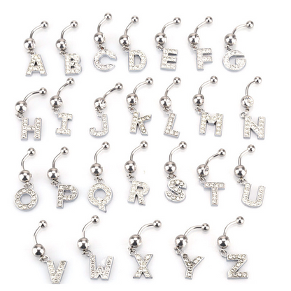 Hypoallergenic Body Piercing Navel Ring Jewelry A-Z
