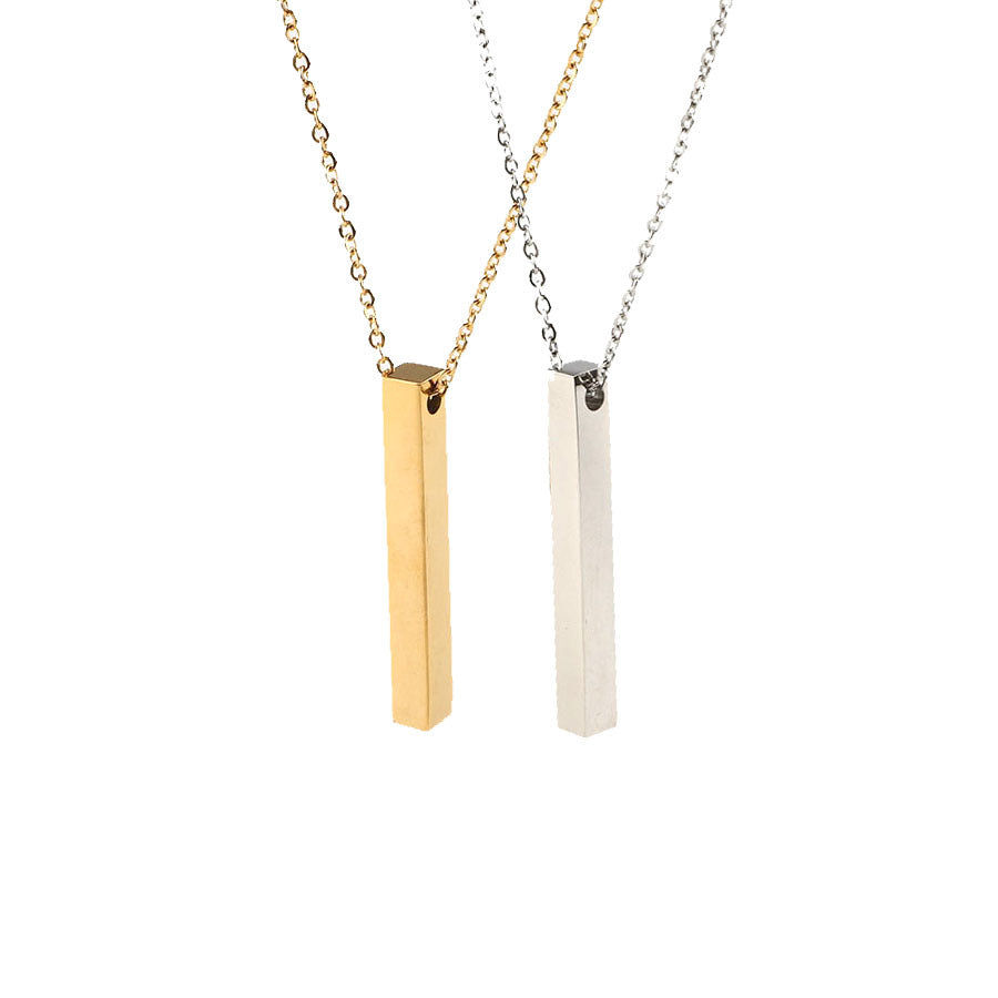 Stainless Steel Necklace with Creative Pendant