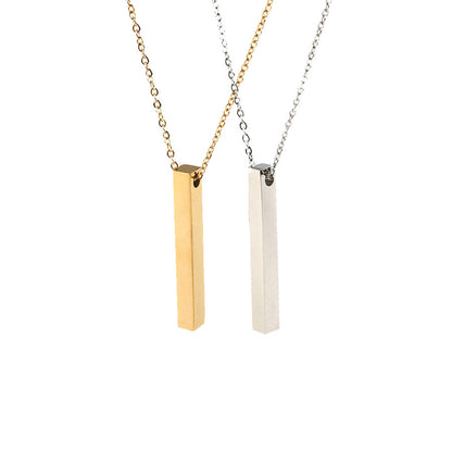 Stainless Steel Necklace with Creative Pendant