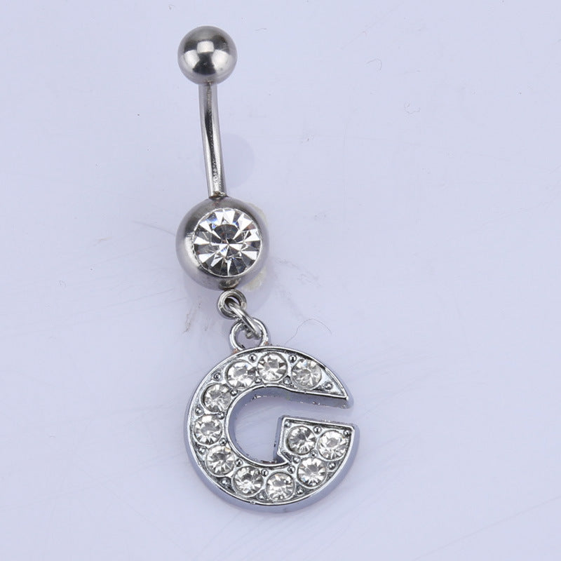 Hypoallergenic Body Piercing Navel Ring Jewelry A-Z
