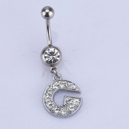 Hypoallergenic Body Piercing Navel Ring Jewelry A-Z
