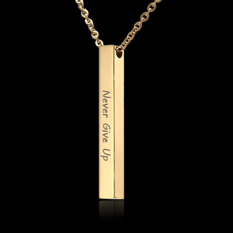 Stainless Steel Necklace with Creative Pendant