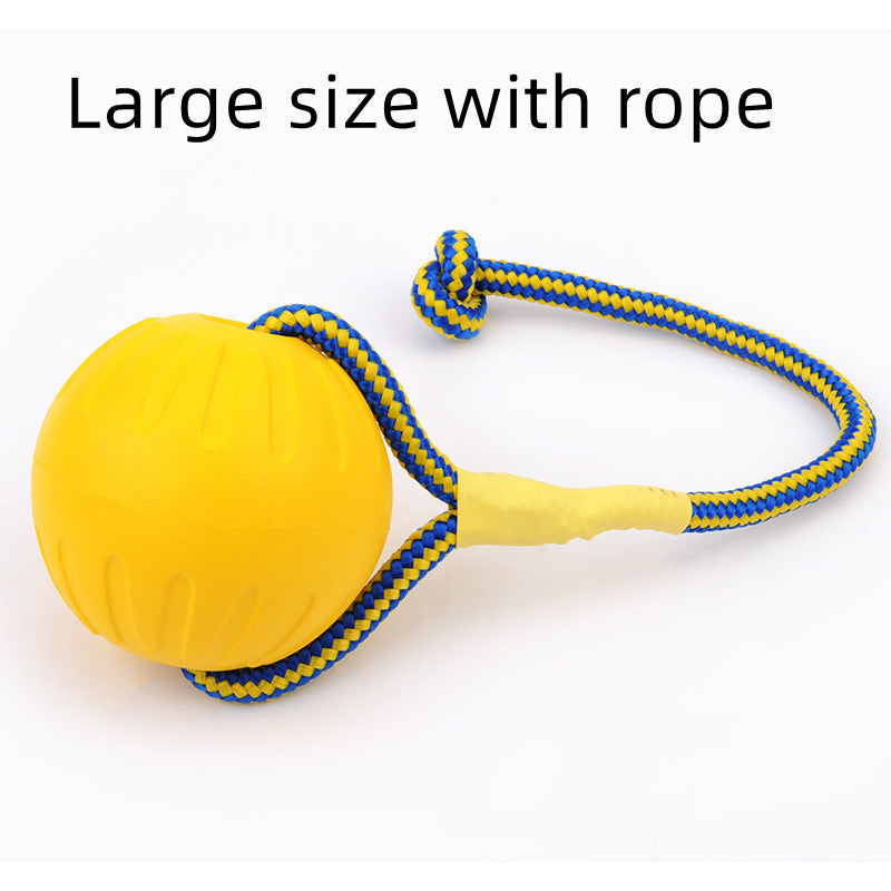 EVA Floating Dog Training Ball with Rope for Pets
