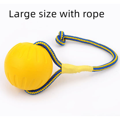 EVA Floating Dog Training Ball with Rope for Pets