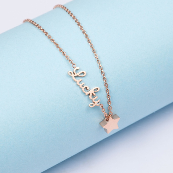 Personalized Sterling Silver Anklet, Custom Design