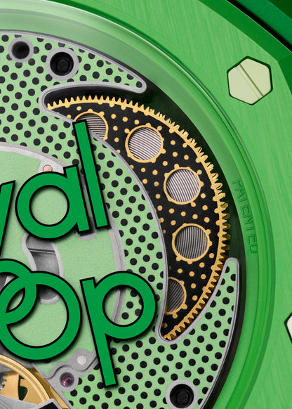 AUDEMARS PIGUET × SWATCH ROYAL POP COLLECTION - GREEN EIGHT