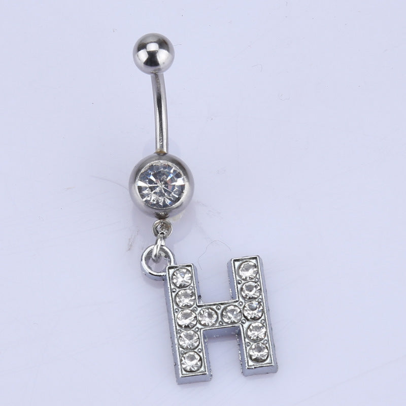 Hypoallergenic Body Piercing Navel Ring Jewelry A-Z