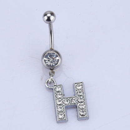 Hypoallergenic Body Piercing Navel Ring Jewelry A-Z