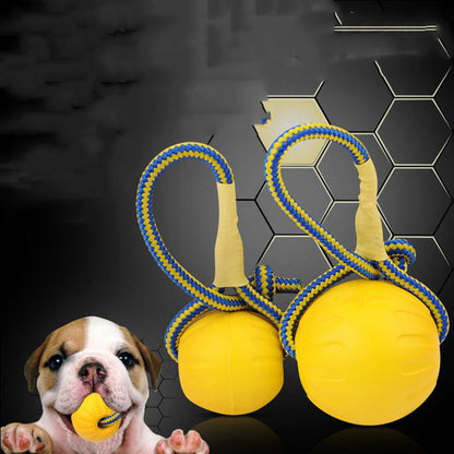EVA Floating Dog Training Ball with Rope for Pets