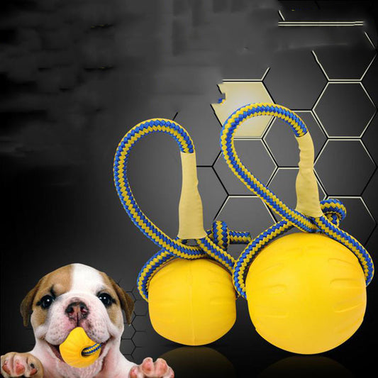 EVA Floating Dog Training Ball with Rope for Pets