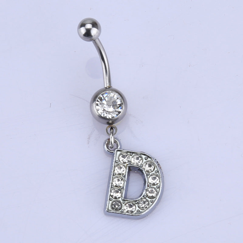 Hypoallergenic Body Piercing Navel Ring Jewelry A-Z