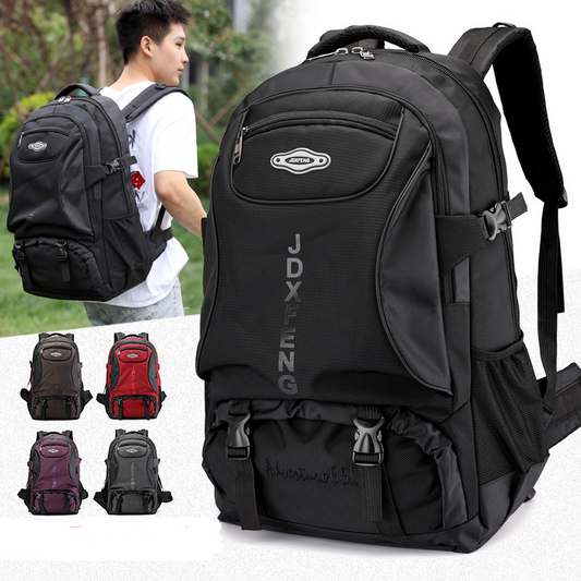 60L Waterproof Nylon Mountaineering Backpack Unisex