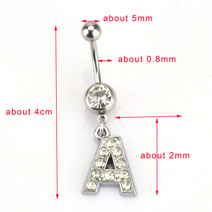 Hypoallergenic Body Piercing Navel Ring Jewelry A-Z