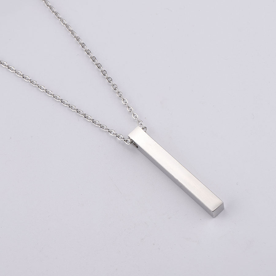 Stainless Steel Necklace with Creative Pendant