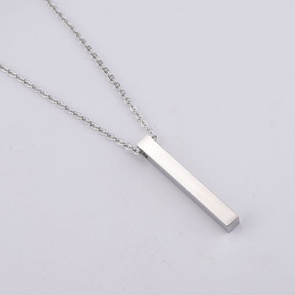 Stainless Steel Necklace with Creative Pendant