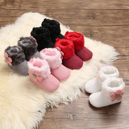 Warm Cotton Snow Boots for Babies 0-1 Years Old