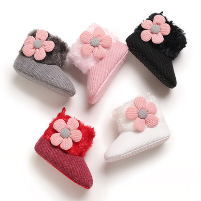 Warm Cotton Snow Boots for Babies 0-1 Years Old