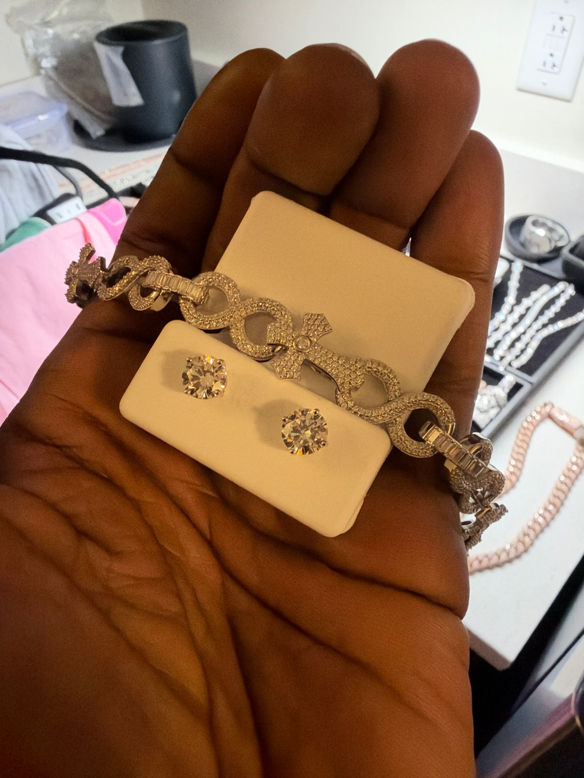 Bracelet & Earrings Combo