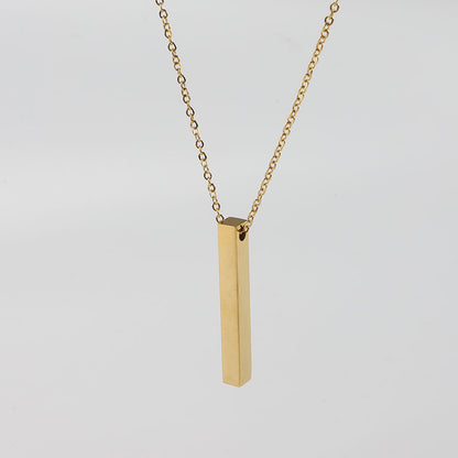 Stainless Steel Necklace with Creative Pendant