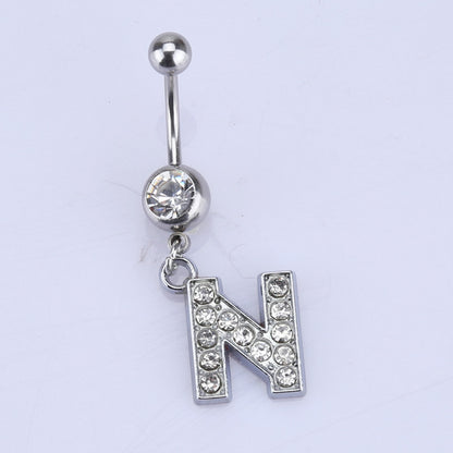 Hypoallergenic Body Piercing Navel Ring Jewelry A-Z