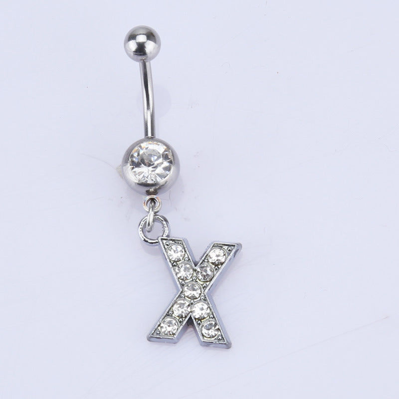 Hypoallergenic Body Piercing Navel Ring Jewelry A-Z